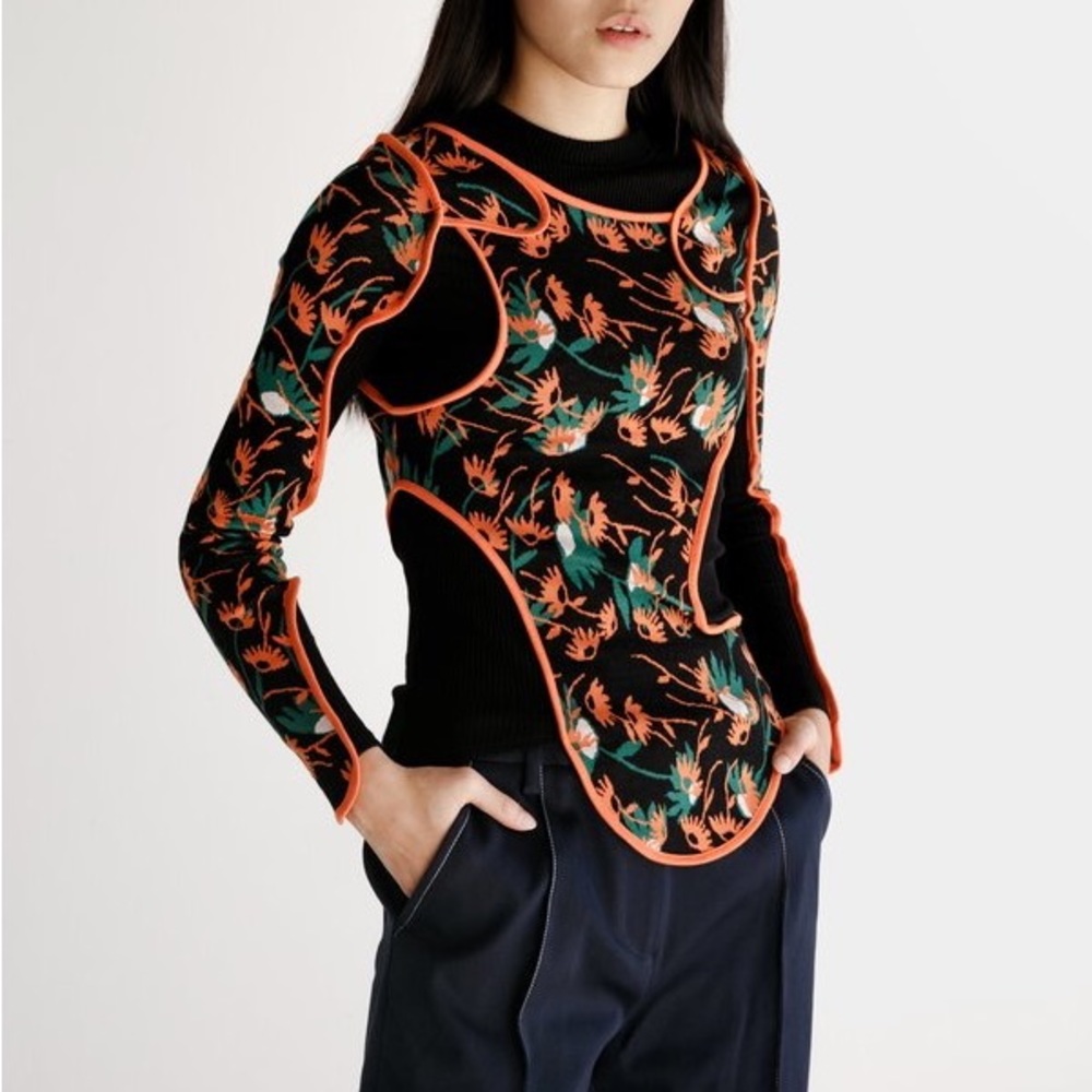 SOLD. Eckhaus Latta Drip Top - Picture 2 of 8